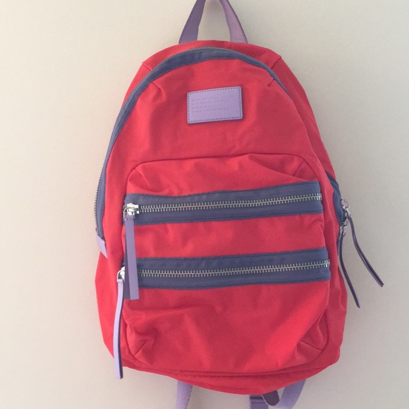 marc jacobs backpack red